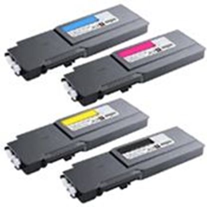 Image de Dell C2660 / C2665 Cartouche de toner compatible Rainbow Pack