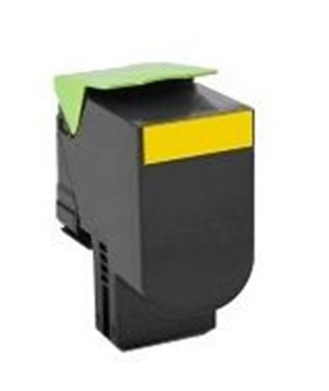 Image sur Lexmark CX310 Cartouche de toner compatible Jaune