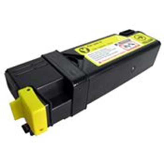 Image sur Xerox Phaser 6128 Cartouche de toner compatible Jaune